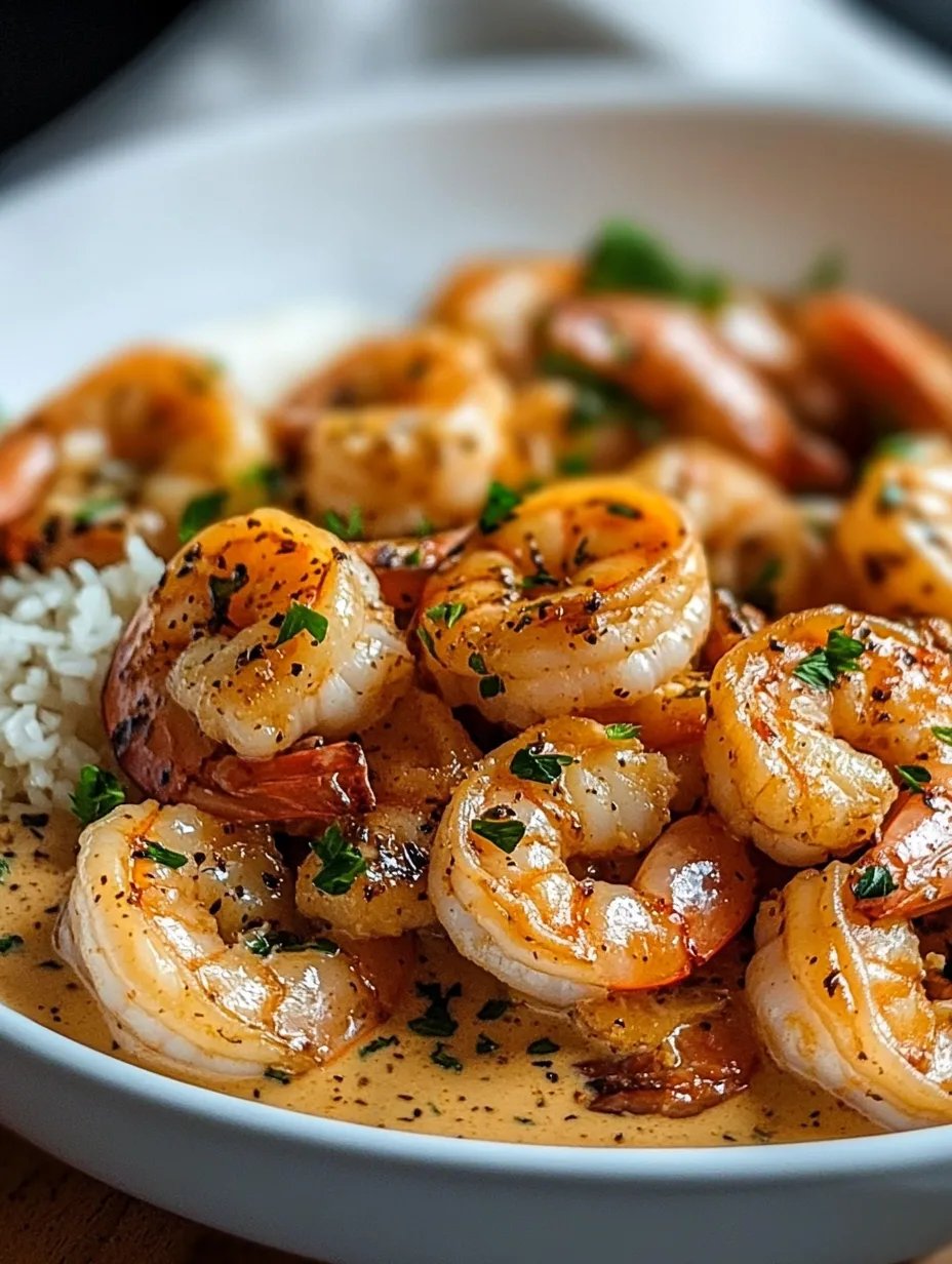 Easy Creamy Garlic Shrimp (15 Minutes)