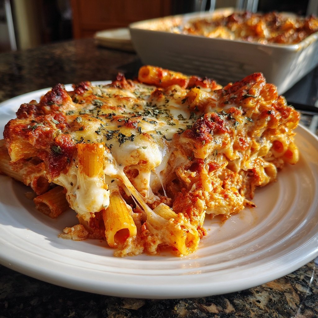 Classic Comfort Food Baked Ziti
