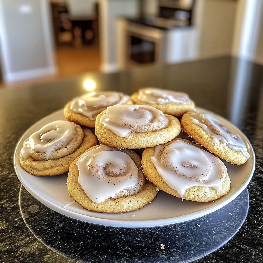 Soft and Chewy Cinnamon Roll Sugar Cookies