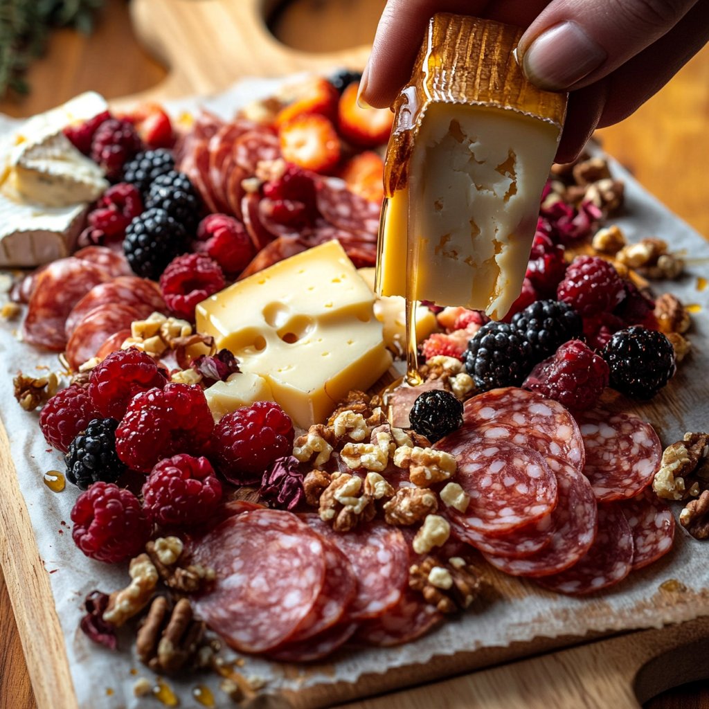 Easy Super Bowl Charcuterie Board