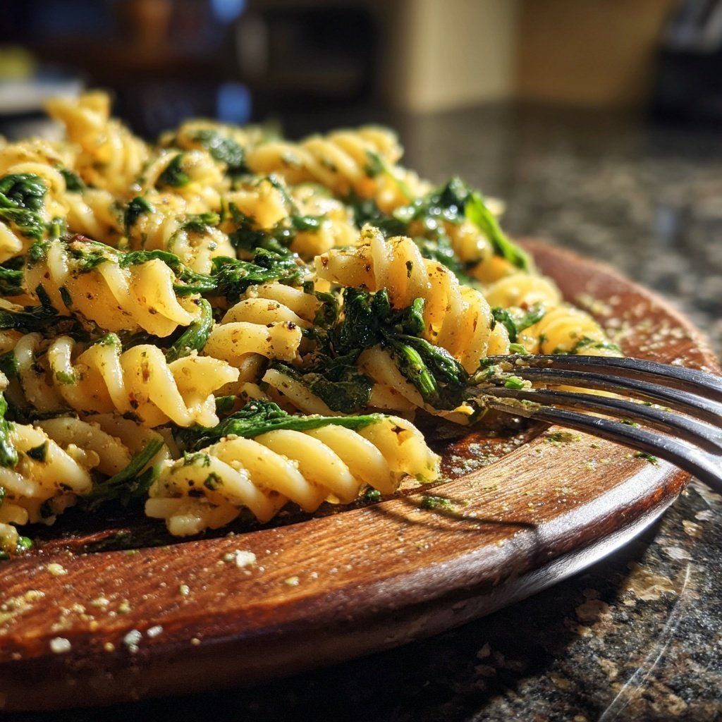 Easy Pasta With Spinach And Garlic