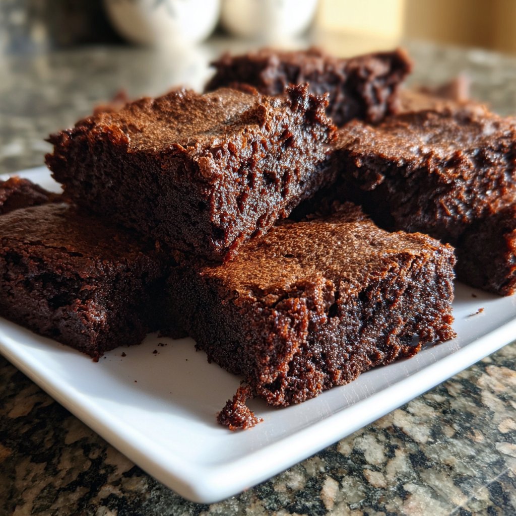 Cottage Cheese Brownies with Espresso