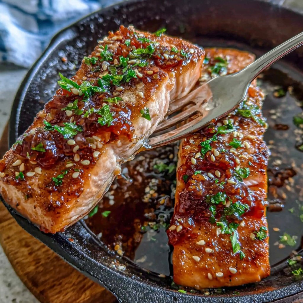 Easy Healthy Honey Garlic Salmon