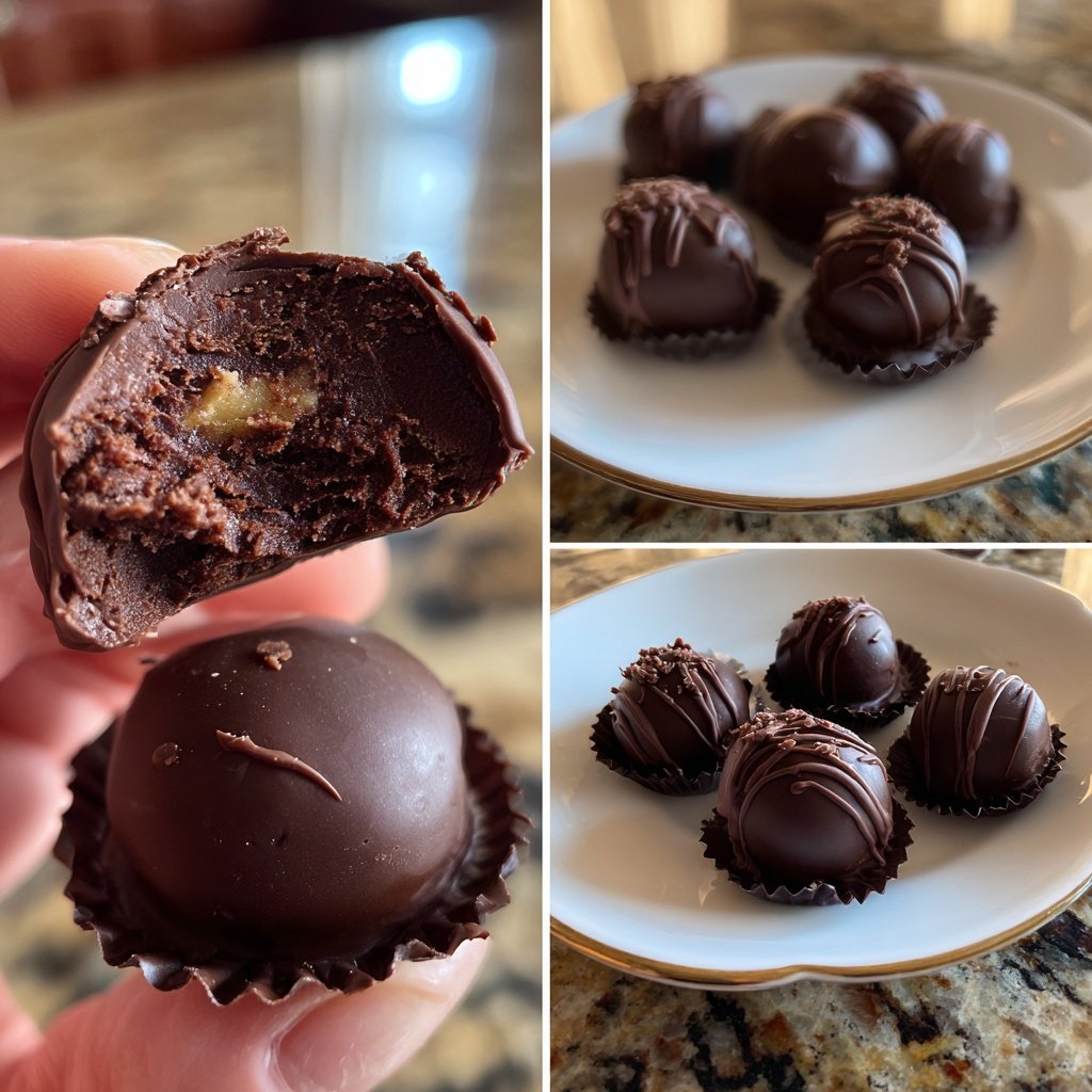 Chocolate Cheesecake Truffles