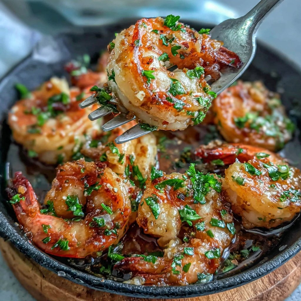 Spring Dinner Garlic Butter Shrimp