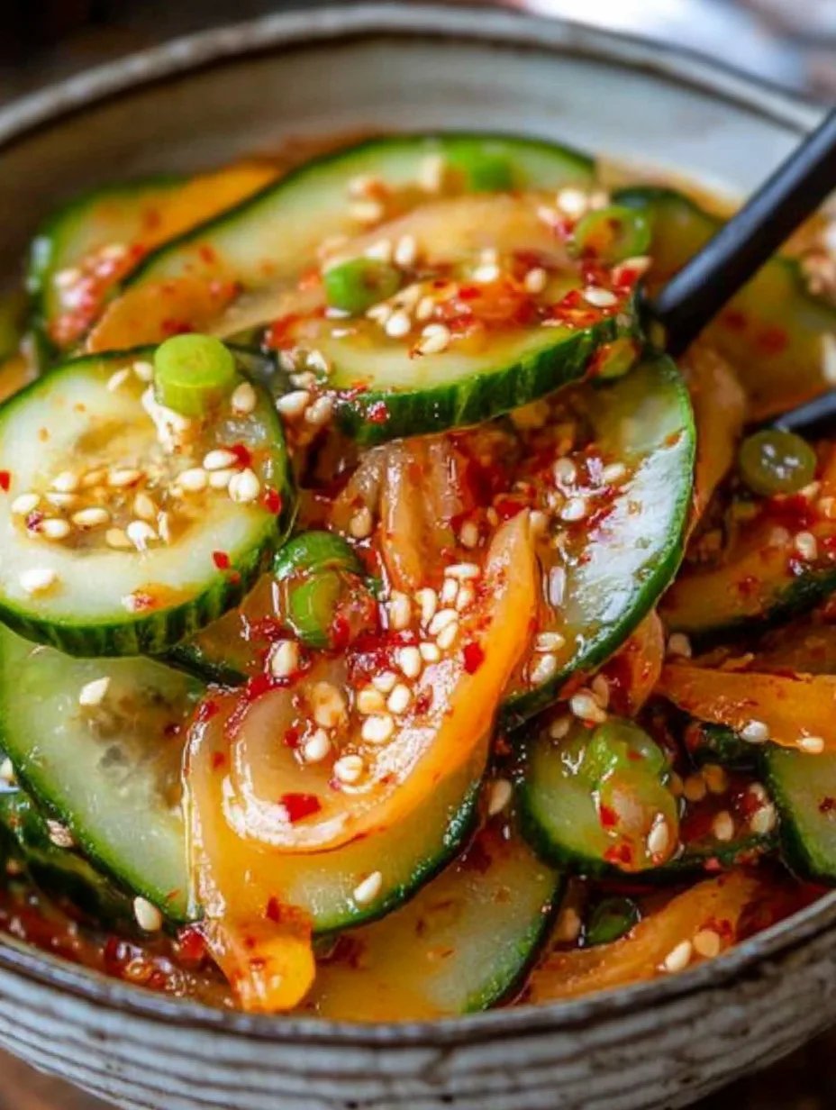 Korean Cucumber Salad