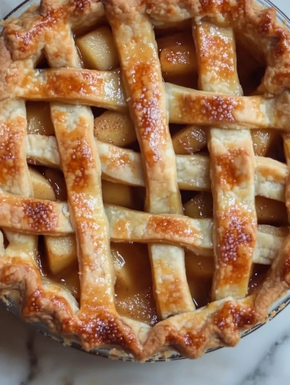 Cinnamon Apple Pie à la Mode