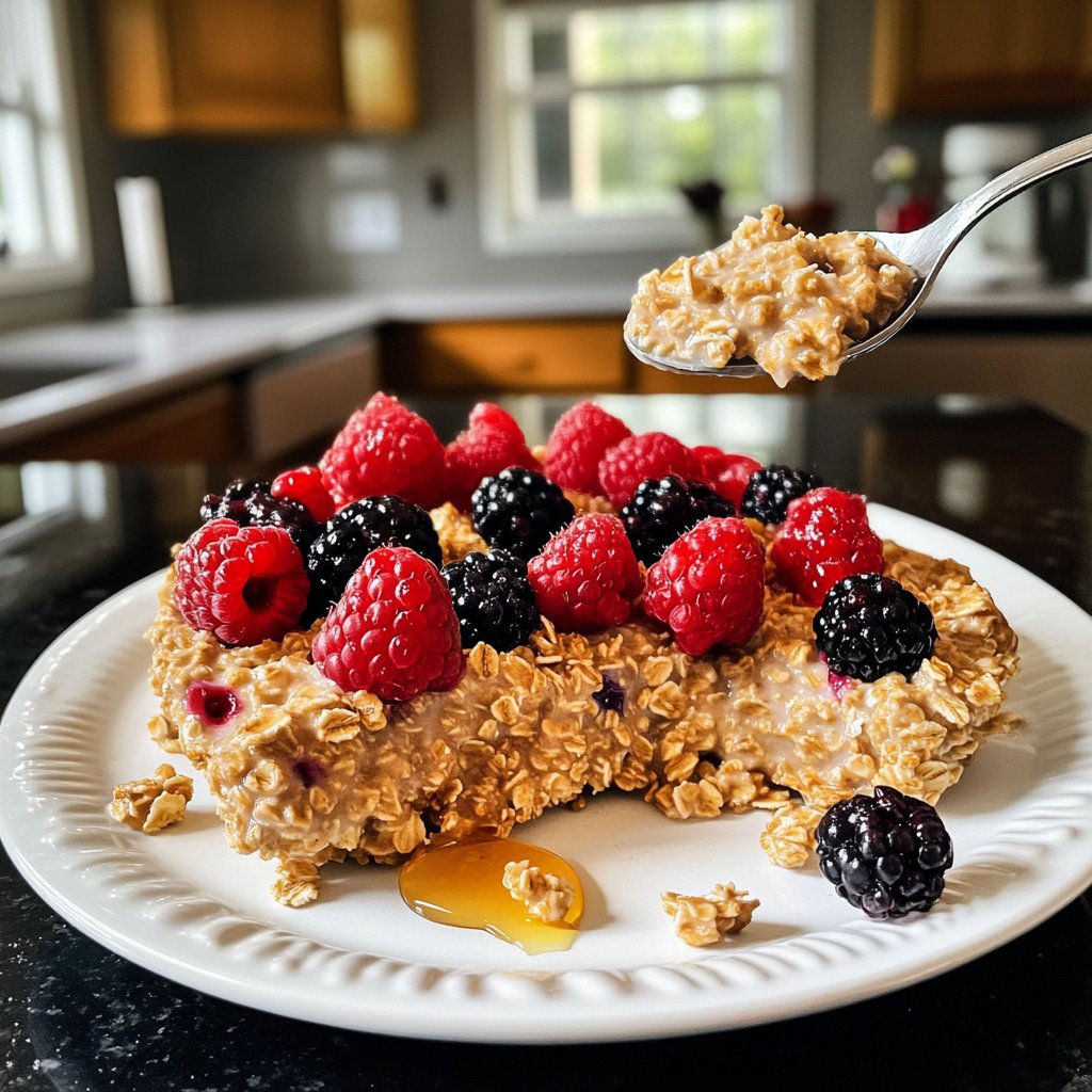 One-Pan Oatmeal Breakfast Recipe