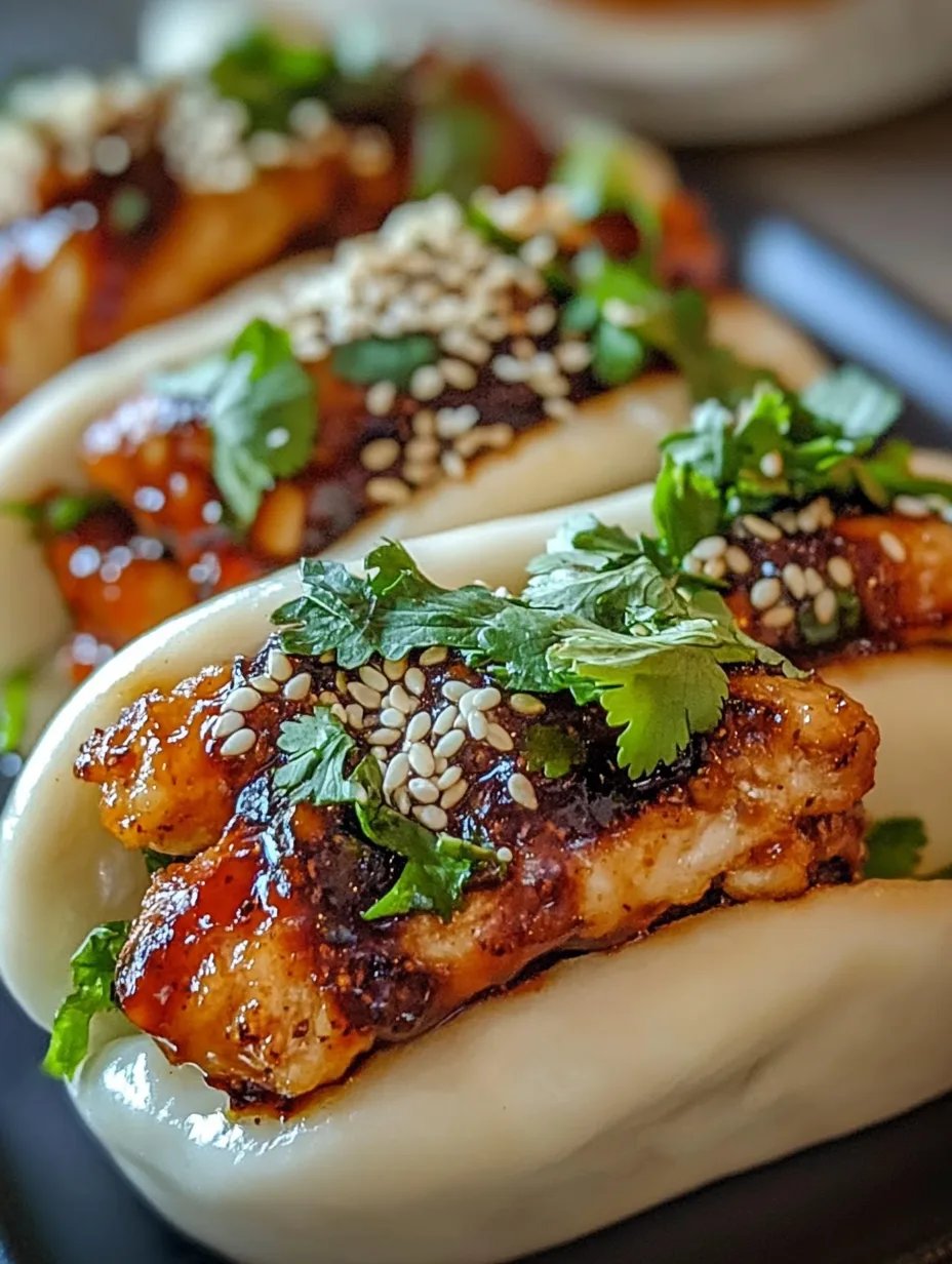 Korean Chicken Bao Buns – Spicy, Sticky & Seriously Soft!