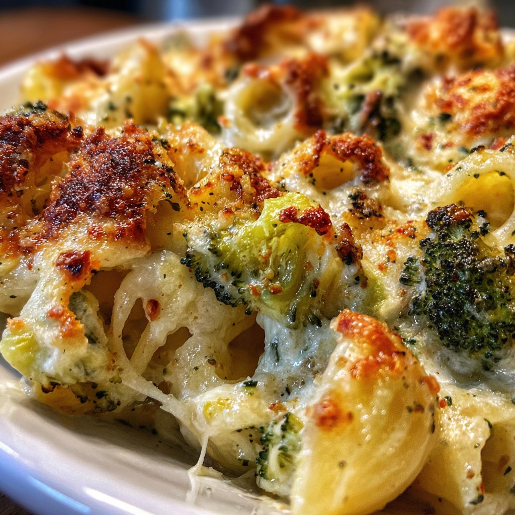 Sunday Creamy Broccoli Pasta Bake