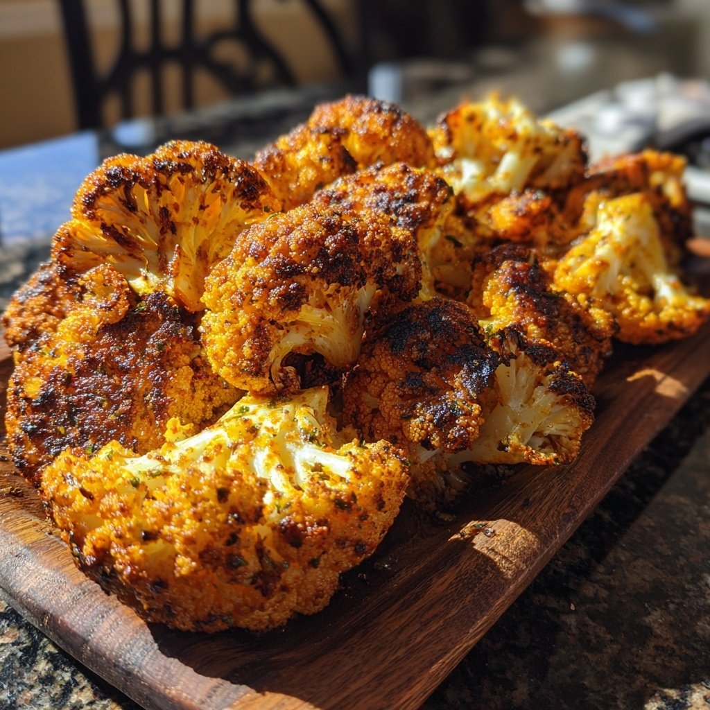Jamaican Jerk Cauliflower