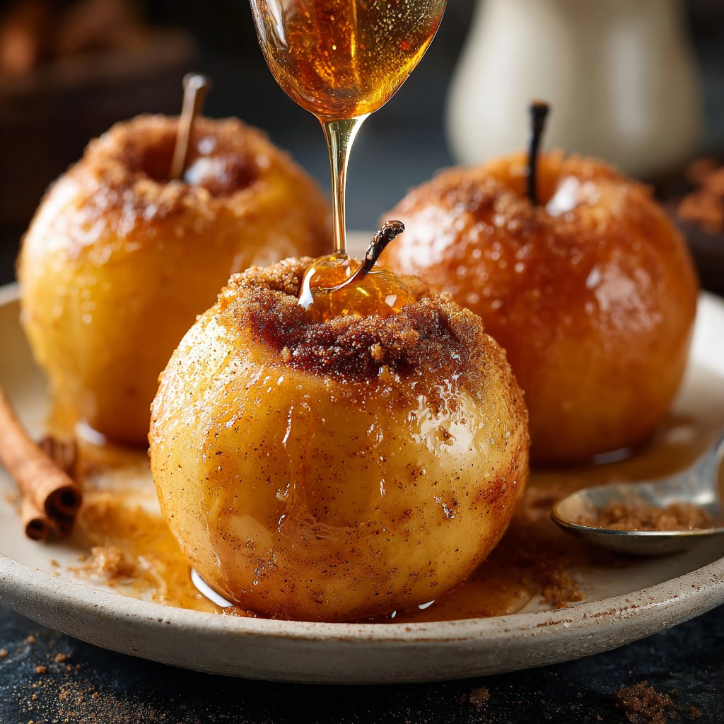 Honey Cinnamon Baked Apples