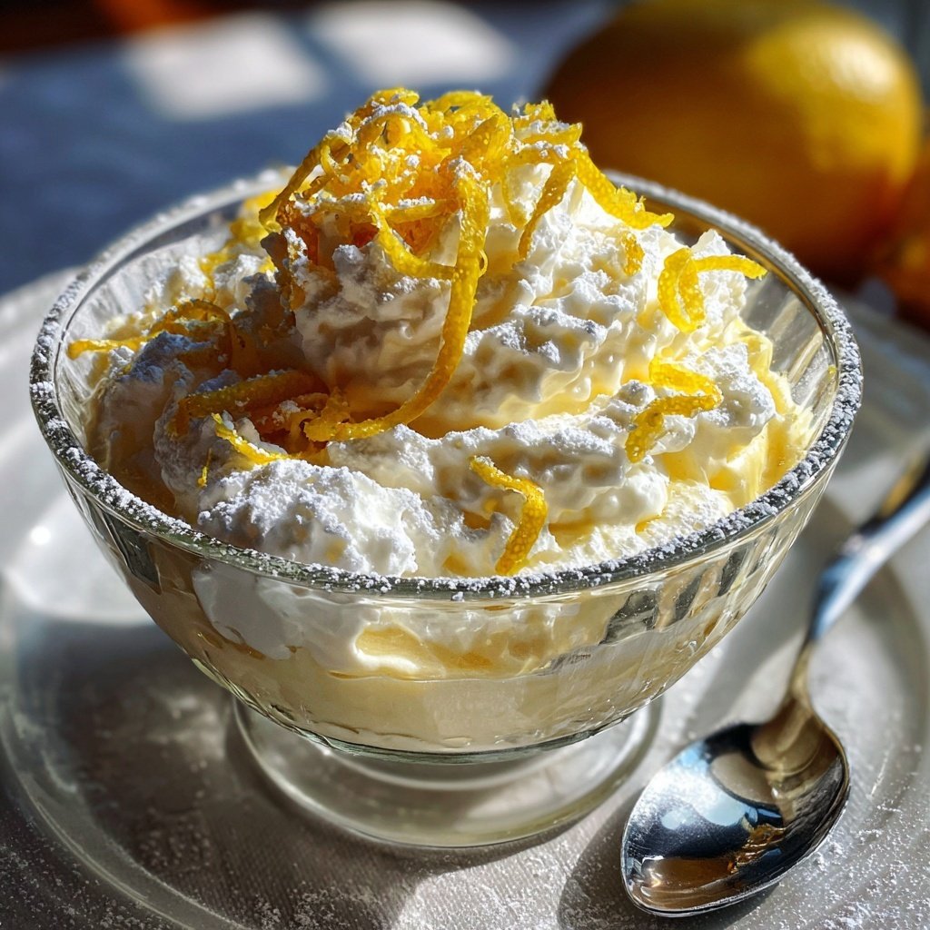 Limoncello Lemon Mousse