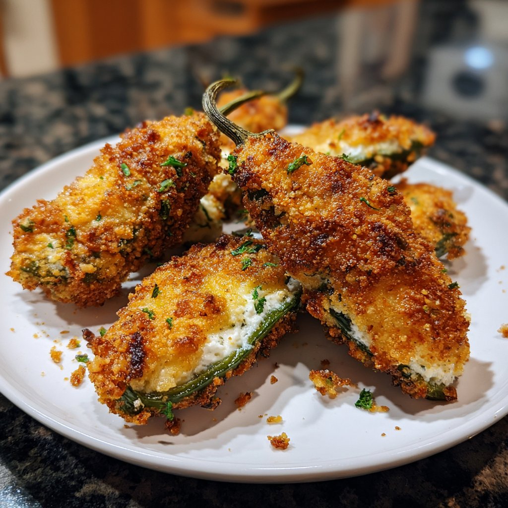 Jalapeno Poppers with Herb Cream Cheese