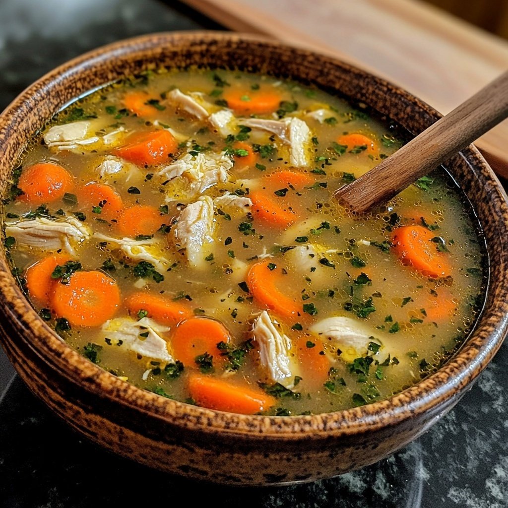 Fresh Chicken Soup from Scratch Recipe