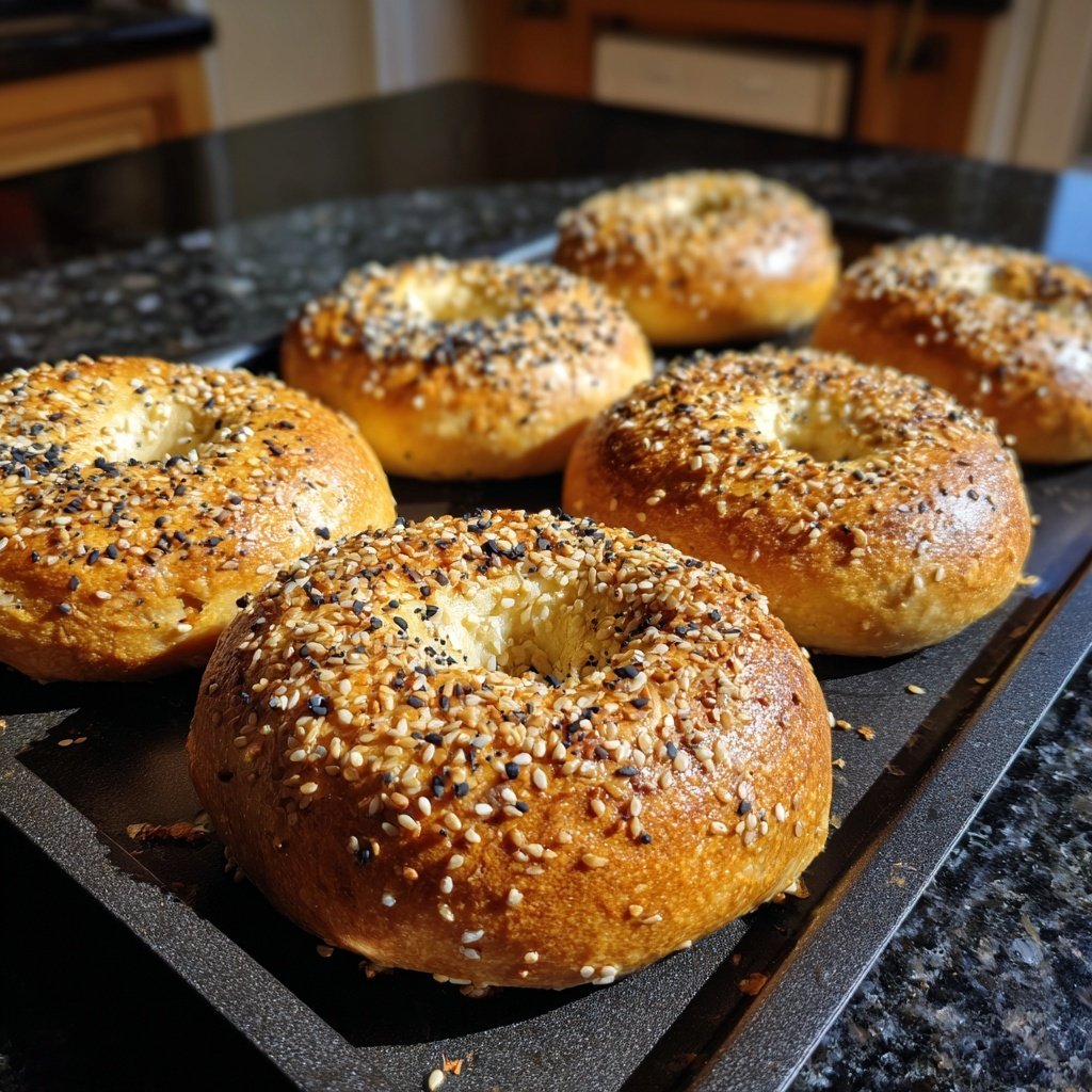 Yogurt Bagels With Baking Powder