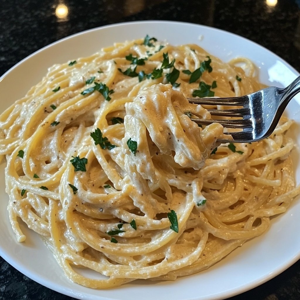 One-Pot Creamy Garlic Pasta